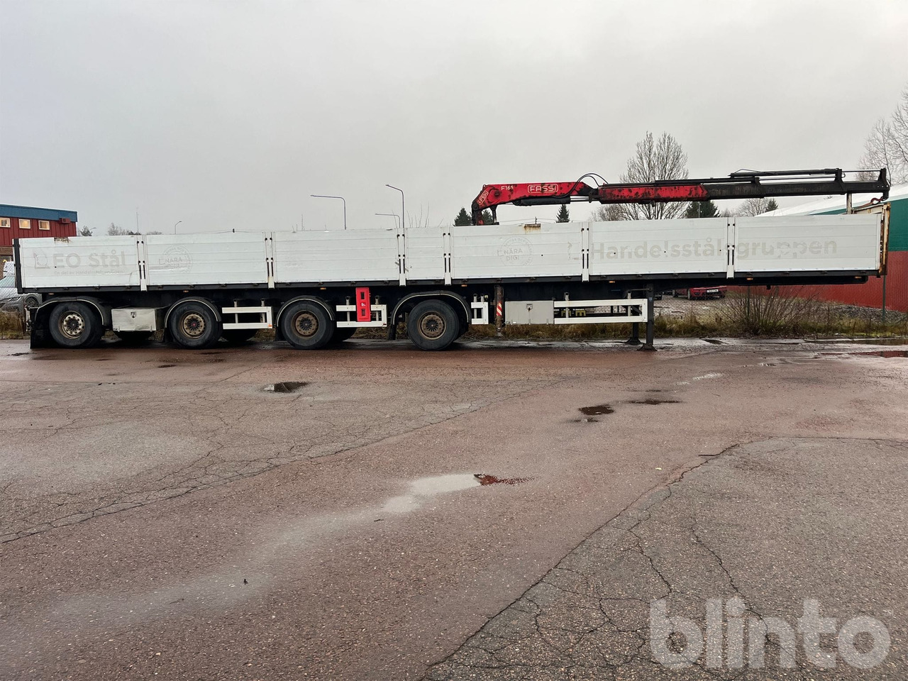 NÄRKO S9HP12J11 - Platós félpótkocsi: 2 kép. NÄRKO S9HP12J11 - Platós félpótkocsi: 2 kép.