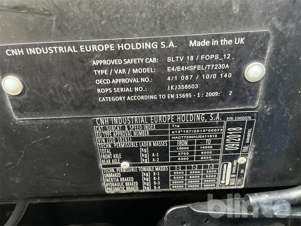 New Holland T7 230 (2018) - Traktor: 5 kép. New Holland T7 230 (2018) - Traktor: 5 kép.