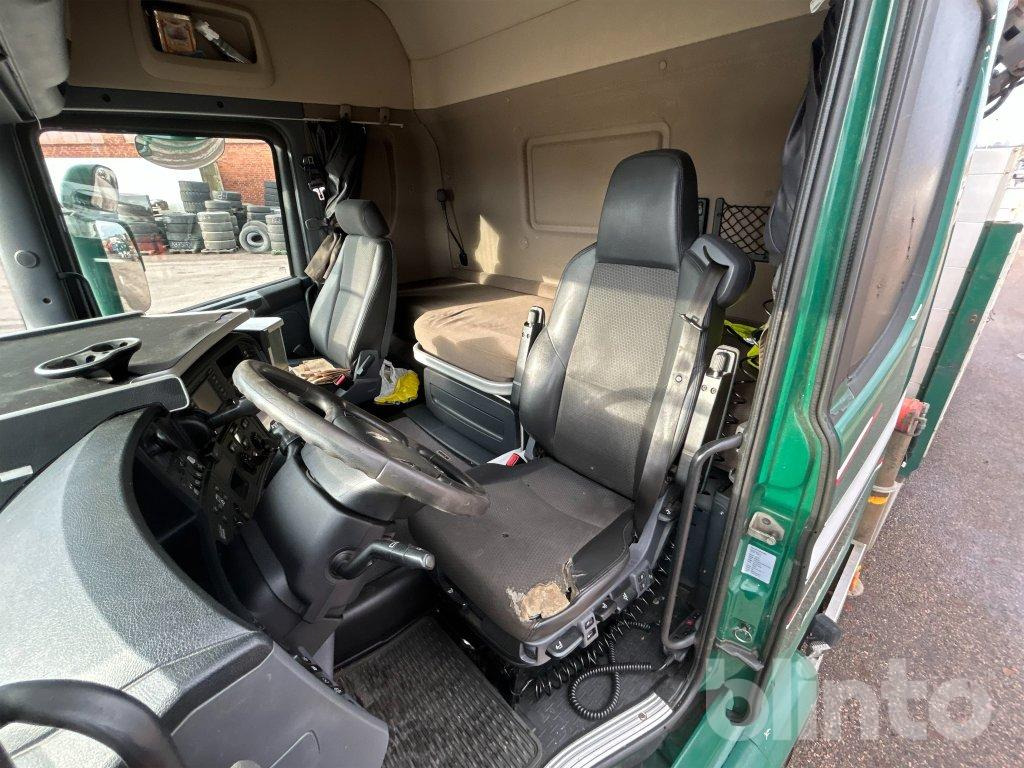 Scania R450 6x2*4 Palfinger PK22002 EH - Platós teherautó, Darus autó: 4 kép. Scania R450 6x2*4 Palfinger PK22002 EH - Platós teherautó, Darus autó: 4 kép.