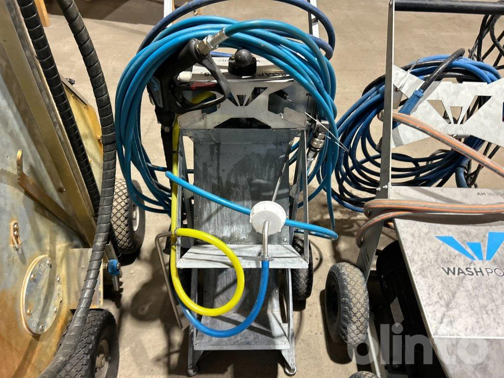 Washpower Pro Cleanerx100 Batterimodell - Takarítógép: 3 kép. Washpower Pro Cleanerx100 Batterimodell - Takarítógép: 3 kép.