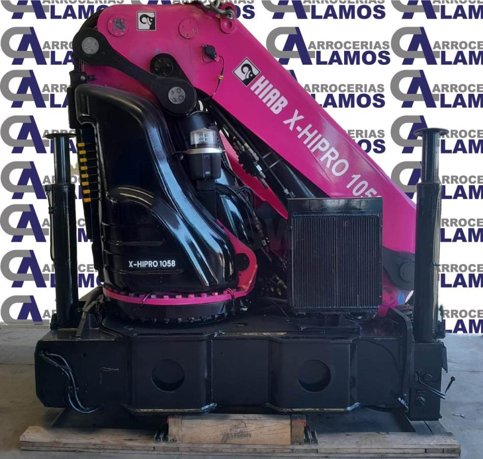 Hiab GRUA HIAB 1058 E8 + JIB 150X6 - Rakodódaru: 1 kép. Hiab GRUA HIAB 1058 E8 + JIB 150X6 - Rakodódaru: 1 kép.