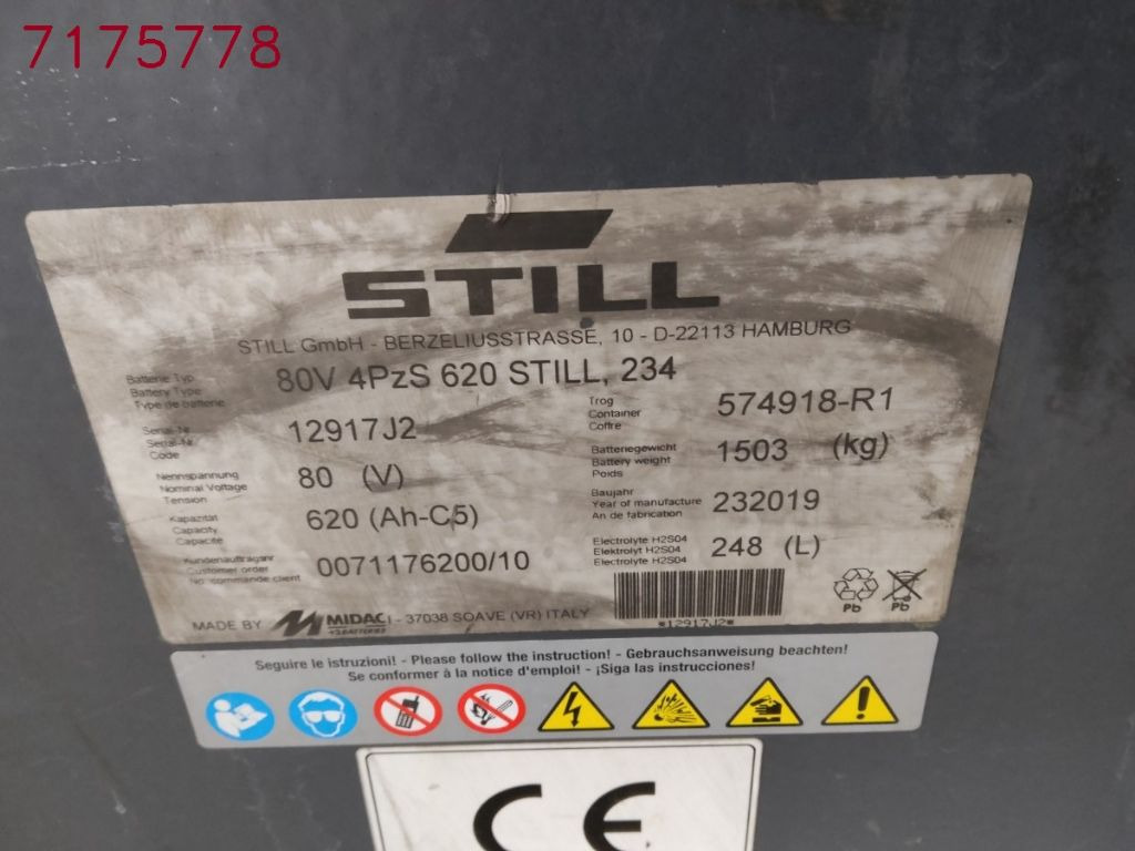 Still RX60-25 - Elektromos targonca: 4 kép. Still RX60-25 - Elektromos targonca: 4 kép.