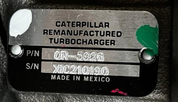 CATERPILLAR Turbo Core 0R-5926 CAT 3406 CAT 3412 - Alkatrész: 5 kép. CATERPILLAR Turbo Core 0R-5926 CAT 3406 CAT 3412 - Alkatrész: 5 kép.