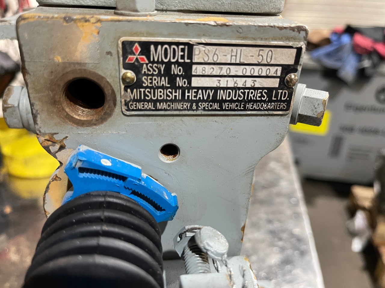 MITSUBISHI Marine PS6HL50 - Üzemanyag szivattyú - Egyéb gépek: 2 kép. MITSUBISHI Marine PS6HL50 - Üzemanyag szivattyú - Egyéb gépek: 2 kép.