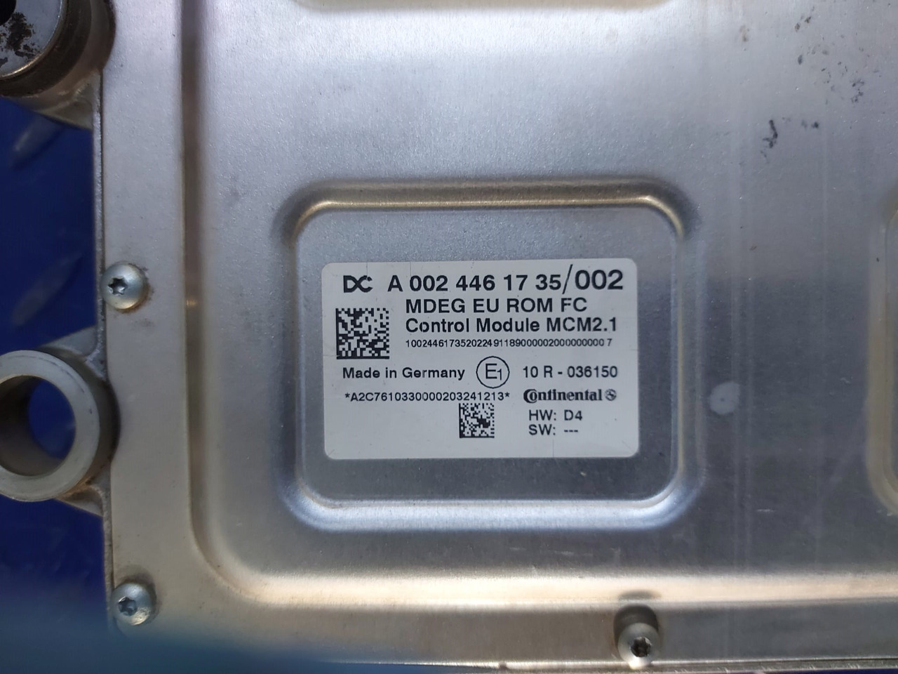 Mercedes Actros MP4 MCM A0024461735 Reconditioned - ECU - Teherautó: 1 kép. Mercedes Actros MP4 MCM A0024461735 Reconditioned - ECU - Teherautó: 1 kép.