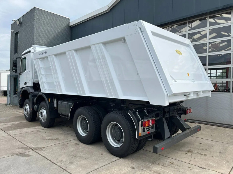 Mercedes-Benz Arocs 4140 K 8x4 Meiller tipper (15 units) - Billenőplatós teherautó: 3 kép. Mercedes-Benz Arocs 4140 K 8x4 Meiller tipper (15 units) - Billenőplatós teherautó: 3 kép.