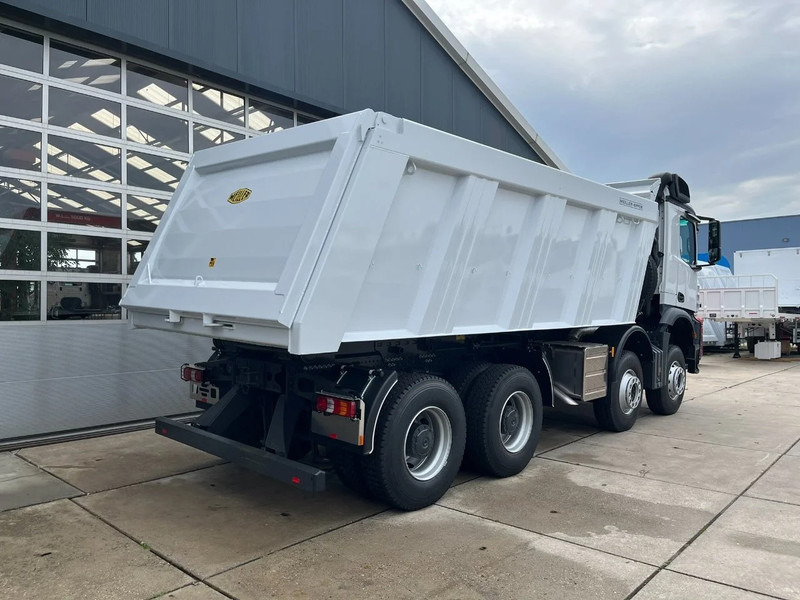 Mercedes-Benz Arocs 4140 K 8x4 Meiller tipper (15 units) - Billenőplatós teherautó: 5 kép. Mercedes-Benz Arocs 4140 K 8x4 Meiller tipper (15 units) - Billenőplatós teherautó: 5 kép.