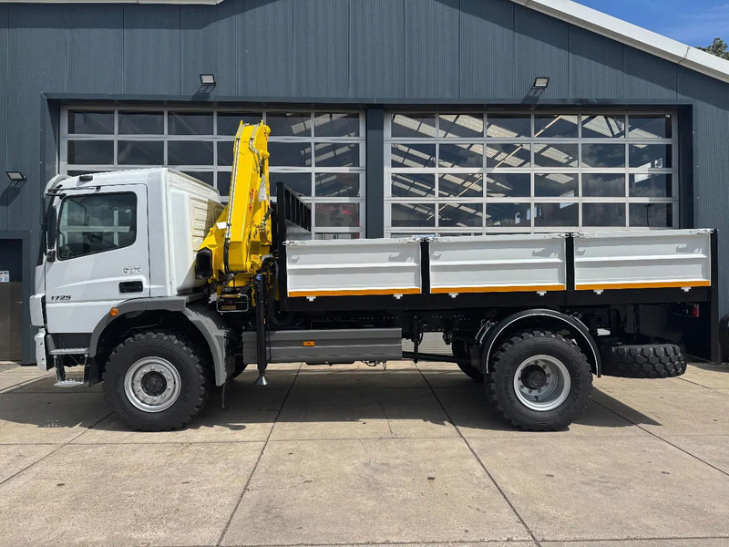 Mercedes-Benz Atego Atego 1725 4x4 Flatbed with Hyva HB120 Crane - Darus autó: 5 kép. Mercedes-Benz Atego Atego 1725 4x4 Flatbed with Hyva HB120 Crane - Darus autó: 5 kép.