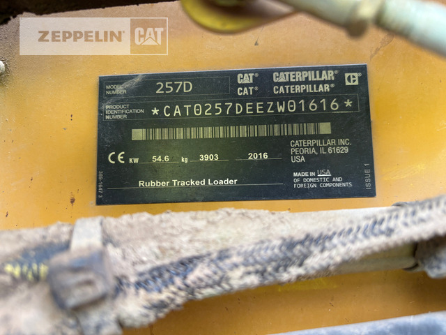 Cat 257D - Mini homlokrakodó: 5 kép. Cat 257D - Mini homlokrakodó: 5 kép.