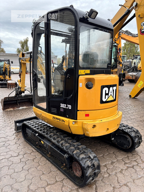 Cat 302.7D - Minikotró: 5 kép. Cat 302.7D - Minikotró: 5 kép.