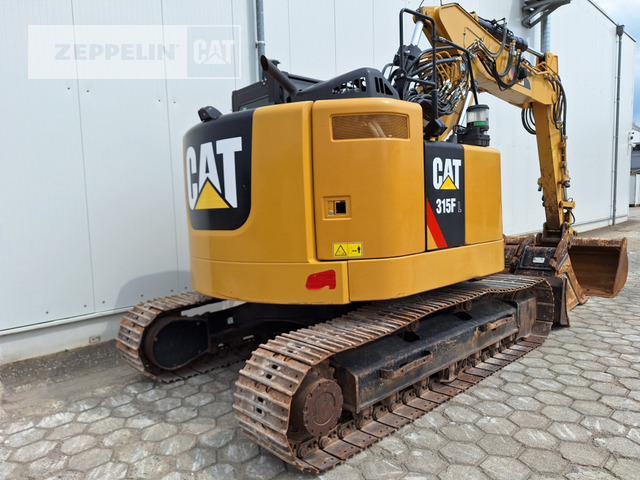 Cat 315FL - Lánctalpas kotró: 3 kép. Cat 315FL - Lánctalpas kotró: 3 kép.