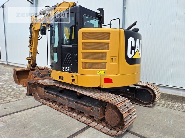 Cat 315FL - Lánctalpas kotró: 2 kép. Cat 315FL - Lánctalpas kotró: 2 kép.