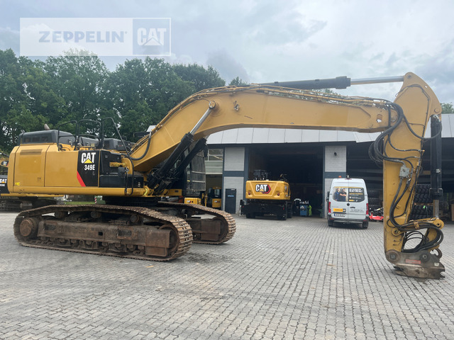 Cat 349EL - Lánctalpas kotró: 1 kép. Cat 349EL - Lánctalpas kotró: 1 kép.