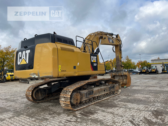 Cat 352FL - Lánctalpas kotró: 5 kép. Cat 352FL - Lánctalpas kotró: 5 kép.