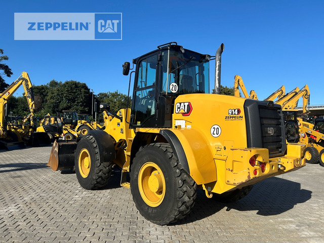 Cat 914-14A - Gumikerekes homlokrakodó: 3 kép. Cat 914-14A - Gumikerekes homlokrakodó: 3 kép.