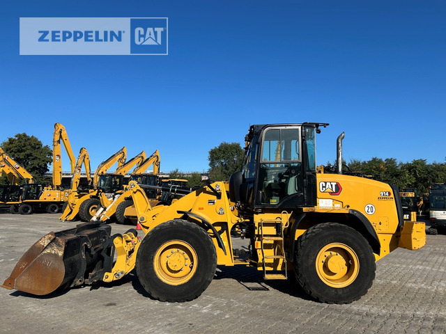 Cat 914-14A - Gumikerekes homlokrakodó: 2 kép. Cat 914-14A - Gumikerekes homlokrakodó: 2 kép.