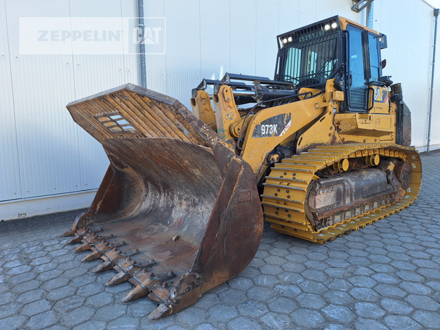 Cat 973K - Lánctalpas homlokrakodó: 1 kép. Cat 973K - Lánctalpas homlokrakodó: 1 kép.