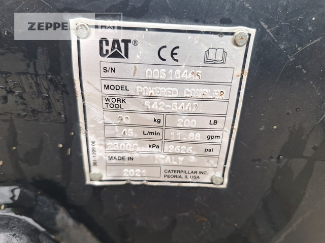 Cat CW10H - Gyorscsatlakozó - Építőipari gépek: 4 kép. Cat CW10H - Gyorscsatlakozó - Építőipari gépek: 4 kép.