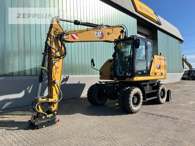 Cat M314-07A - Gumikerekes kotró: 1 kép. Cat M314-07A - Gumikerekes kotró: 1 kép.