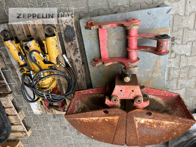 Hydraulik-Greifer-Technologie Greifer ZZ2-400 - Csipegető kanál: 2 kép. Hydraulik-Greifer-Technologie Greifer ZZ2-400 - Csipegető kanál: 2 kép.