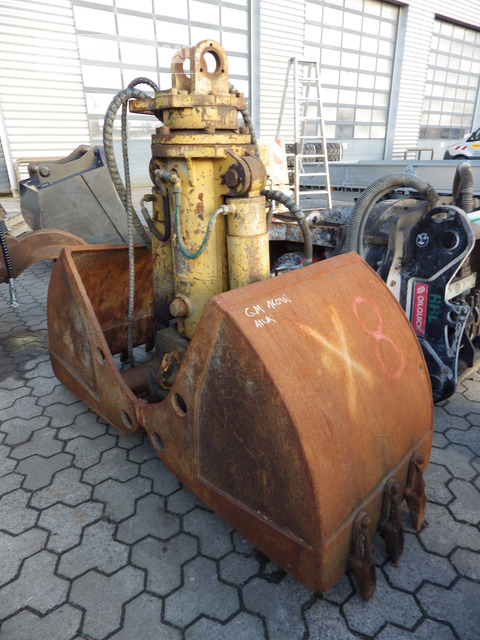 Hydraulik-Greifer-Technologie ZZ3 - Csipegető kanál: 2 kép. Hydraulik-Greifer-Technologie ZZ3 - Csipegető kanál: 2 kép.