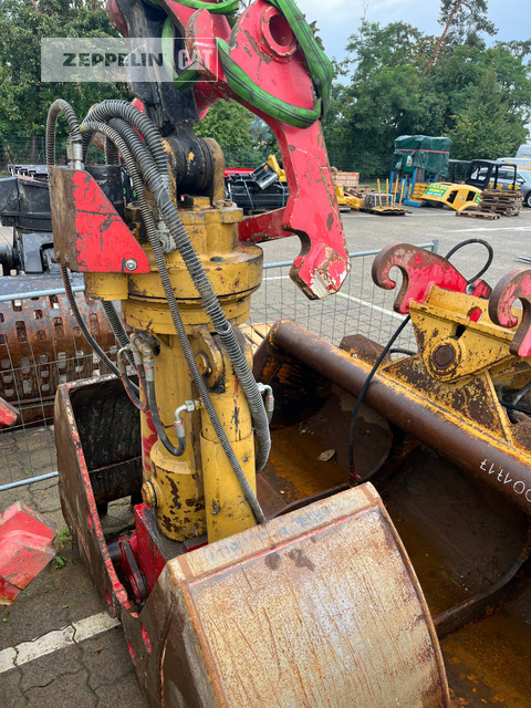 Hydraulik-Greifer-Technologie ZZ5 - Csipegető kanál: 1 kép. Hydraulik-Greifer-Technologie ZZ5 - Csipegető kanál: 1 kép.