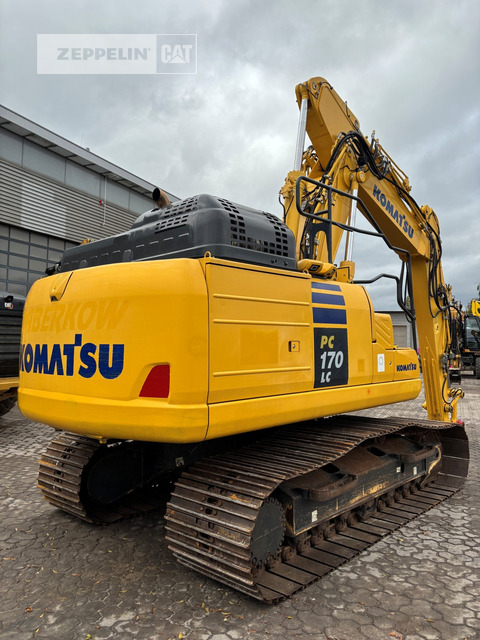 Komatsu PC170 - Lánctalpas kotró: 5 kép. Komatsu PC170 - Lánctalpas kotró: 5 kép.