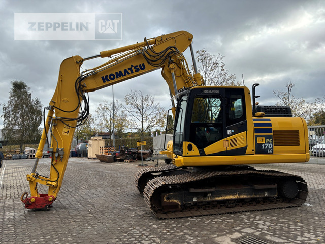 Komatsu PC170 - Lánctalpas kotró: 2 kép. Komatsu PC170 - Lánctalpas kotró: 2 kép.
