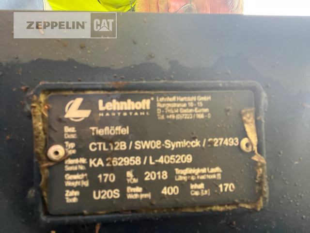 Lehnhoff Tieflöffel - Kotró kanál - Építőipari gépek: 2 kép. Lehnhoff Tieflöffel - Kotró kanál - Építőipari gépek: 2 kép.