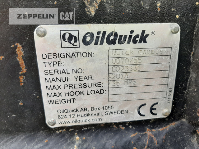 Oilquick Deutschland GmbH OQ70/55 Schnellwechs - Gyorscsatlakozó - Építőipari gépek: 5 kép. Oilquick Deutschland GmbH OQ70/55 Schnellwechs - Gyorscsatlakozó - Építőipari gépek: 5 kép.