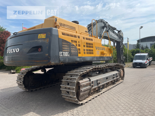 Volvo EC700 CL - Lánctalpas kotró: 5 kép. Volvo EC700 CL - Lánctalpas kotró: 5 kép.