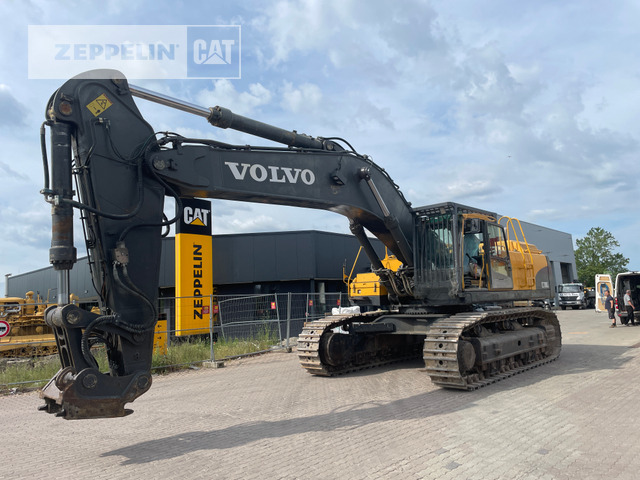 Volvo EC700 CL - Lánctalpas kotró: 1 kép. Volvo EC700 CL - Lánctalpas kotró: 1 kép.