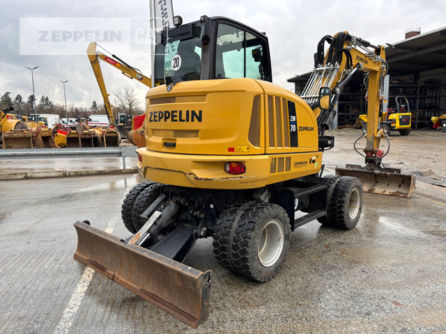 Zeppelin ZM70 - Gumikerekes kotró: 5 kép. Zeppelin ZM70 - Gumikerekes kotró: 5 kép.