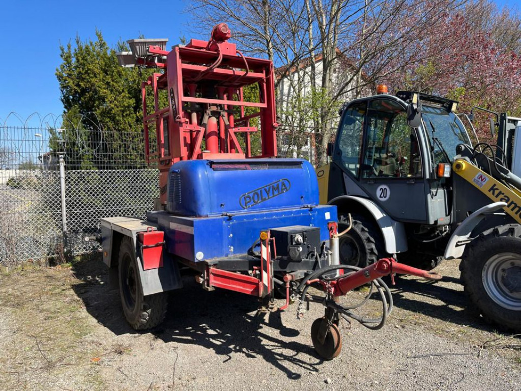 Polyma Geräteanhänger PL 16-9 Spezialanhänger Lichtmast - Platós pótkocsi: 2 kép. Polyma Geräteanhänger PL 16-9 Spezialanhänger Lichtmast - Platós pótkocsi: 2 kép.