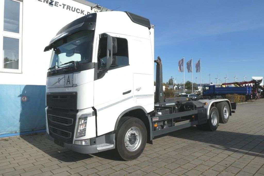 Volvo FH 460 Abrollkipper Meiller 20.70, Funk - Horgos rakodó teherautó: 3 kép. Volvo FH 460 Abrollkipper Meiller 20.70, Funk - Horgos rakodó teherautó: 3 kép.