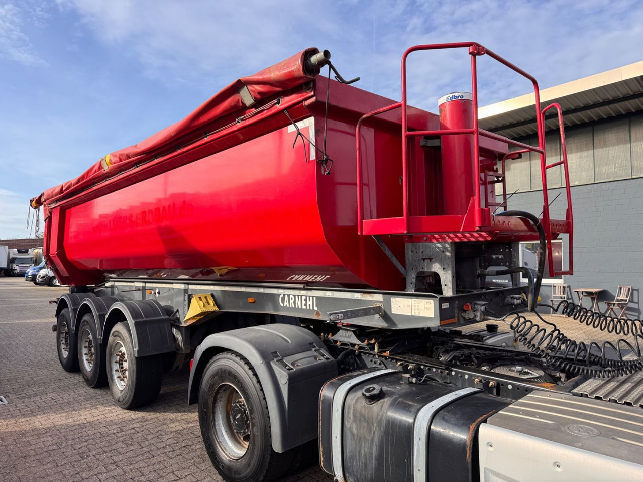 Carnehl CHKS /HH 24m³ HARDOX Stahlmulde Liftachse - Félpótkocsi billenőplatós: 5 kép. Carnehl CHKS /HH 24m³ HARDOX Stahlmulde Liftachse - Félpótkocsi billenőplatós: 5 kép.