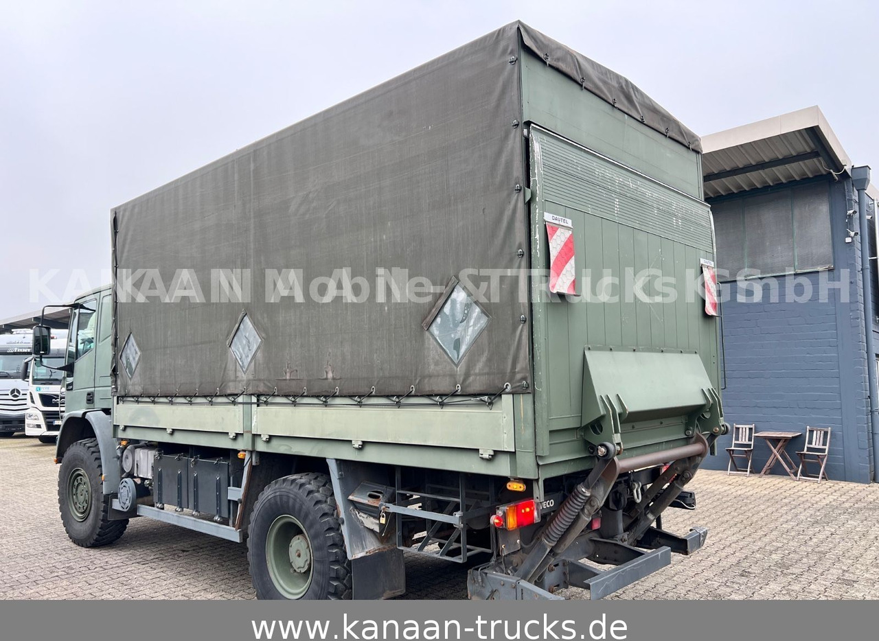 Iveco 140 E240 Eurocargo 4x4 Miltär Camper Expedition - Ponyvás teherautó: 4 kép. Iveco 140 E240 Eurocargo 4x4 Miltär Camper Expedition - Ponyvás teherautó: 4 kép.