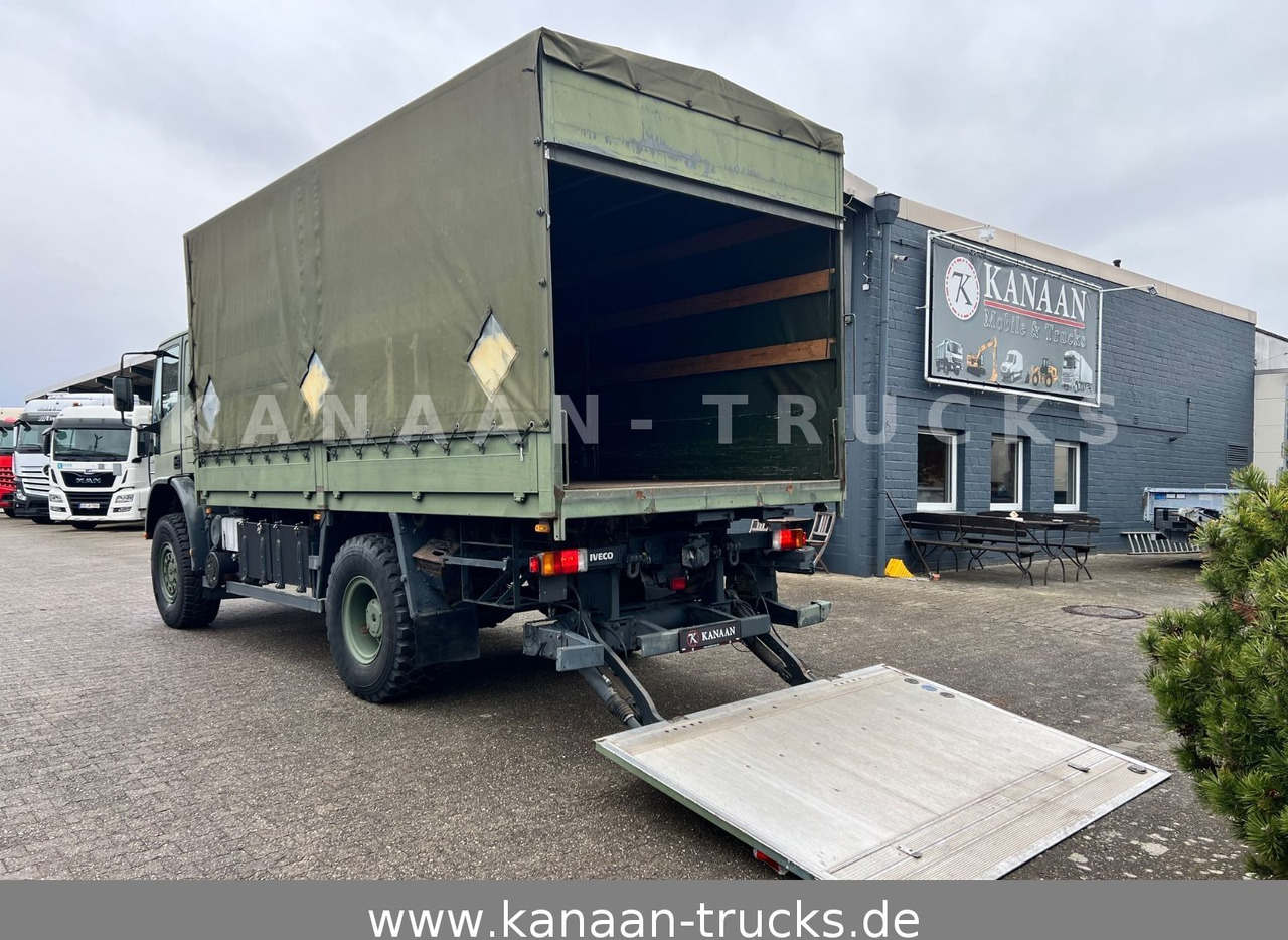 Iveco 140 E240 Eurocargo 4x4 Miltär Camper Expedition - Ponyvás teherautó: 5 kép. Iveco 140 E240 Eurocargo 4x4 Miltär Camper Expedition - Ponyvás teherautó: 5 kép.