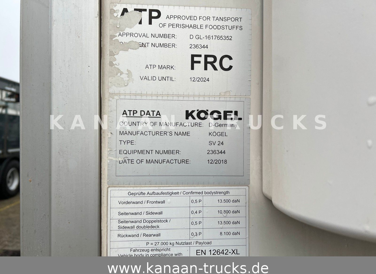 Kögel S24-4 Kühlkoffer CarrierVector1550 Rolltor Lenk lízing Kögel S24-4 Kühlkoffer CarrierVector1550 Rolltor Lenk: 19 kép.