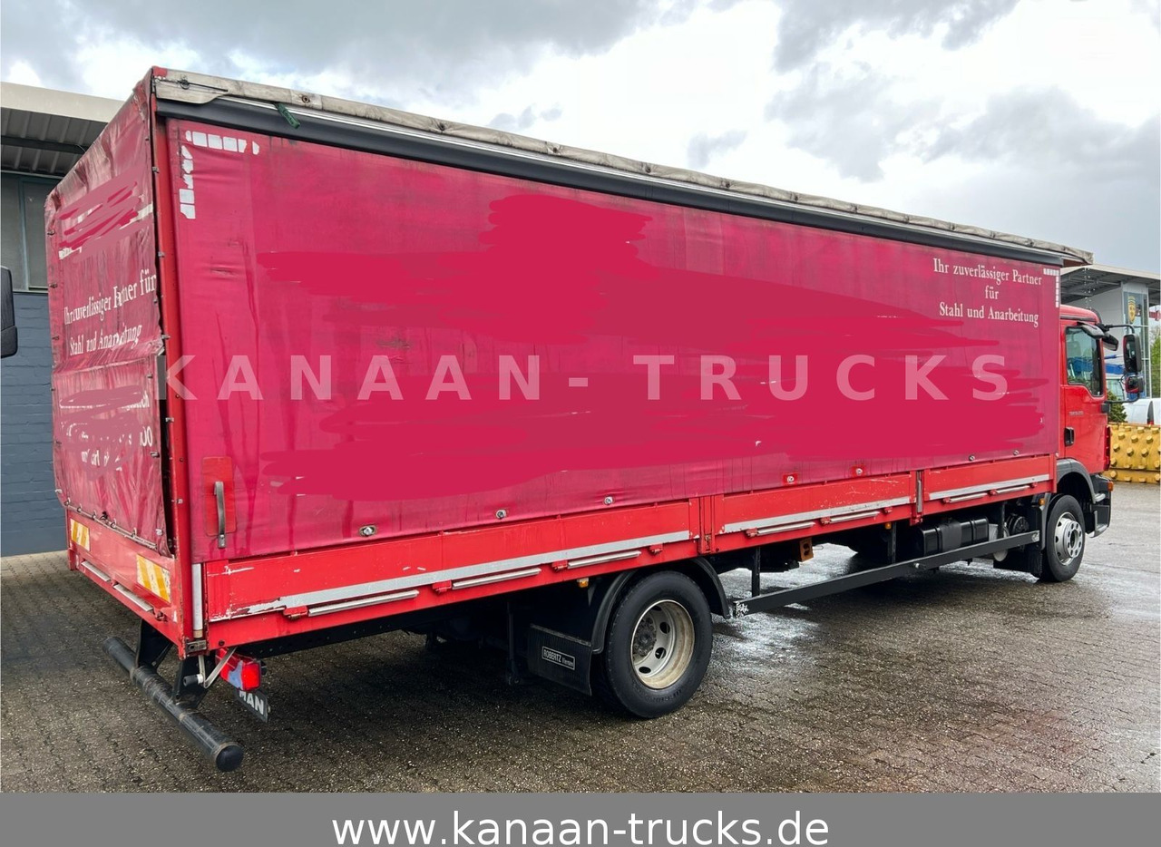 MAN TGM 15.250 Spezial Aufbau Langmaterial 7,5m - Ponyvás teherautó: 3 kép. MAN TGM 15.250 Spezial Aufbau Langmaterial 7,5m - Ponyvás teherautó: 3 kép.