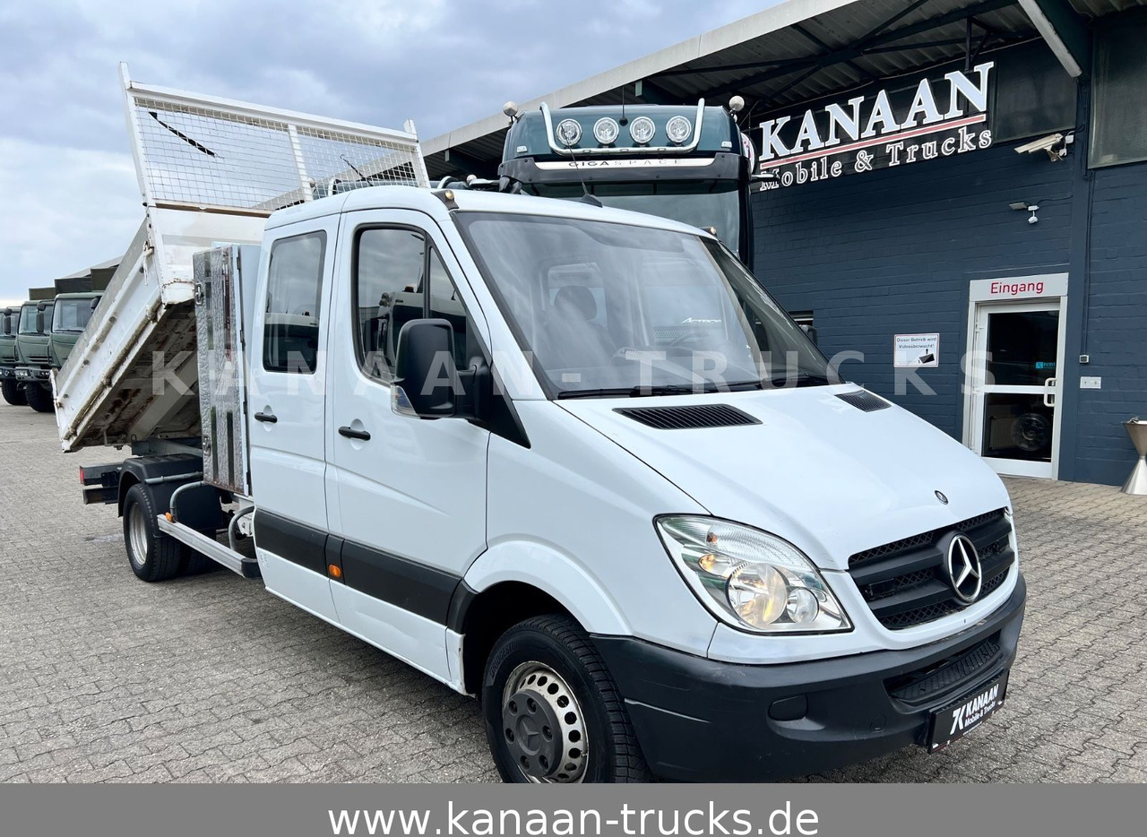 Mercedes-Benz 513 CDI Sprinter KLIMA DoKa Kipper 7-Sitzer EEV - Billenőplatós kisteherautó, Duplakabinos kisteherautó: 1 kép. Mercedes-Benz 513 CDI Sprinter KLIMA DoKa Kipper 7-Sitzer EEV - Billenőplatós kisteherautó, Duplakabinos kisteherautó: 1 kép.