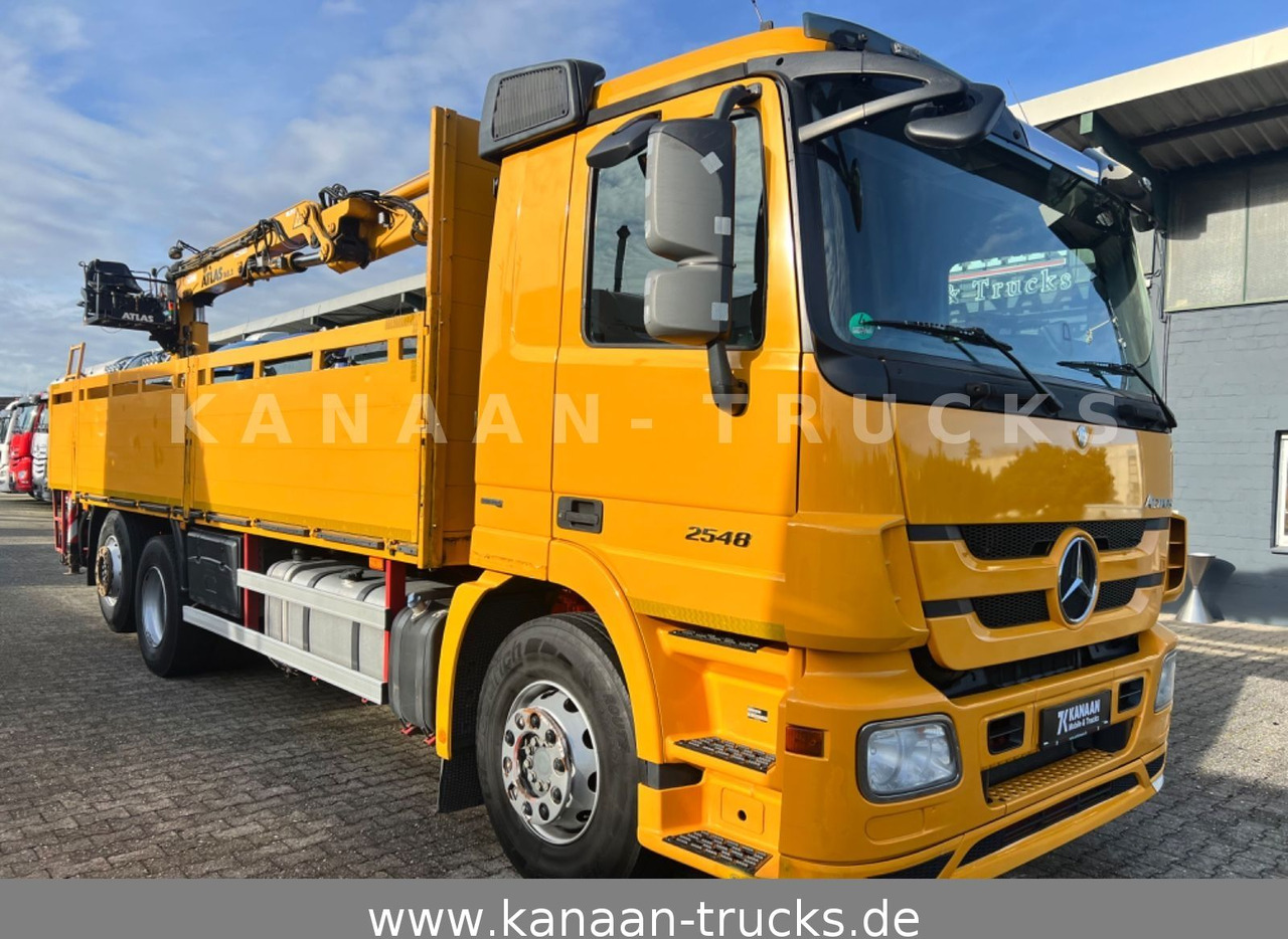 Mercedes-Benz Actros L 2548 6x2 Retarder ATLAS AK165.2VB - Darus autó: 2 kép. Mercedes-Benz Actros L 2548 6x2 Retarder ATLAS AK165.2VB - Darus autó: 2 kép.