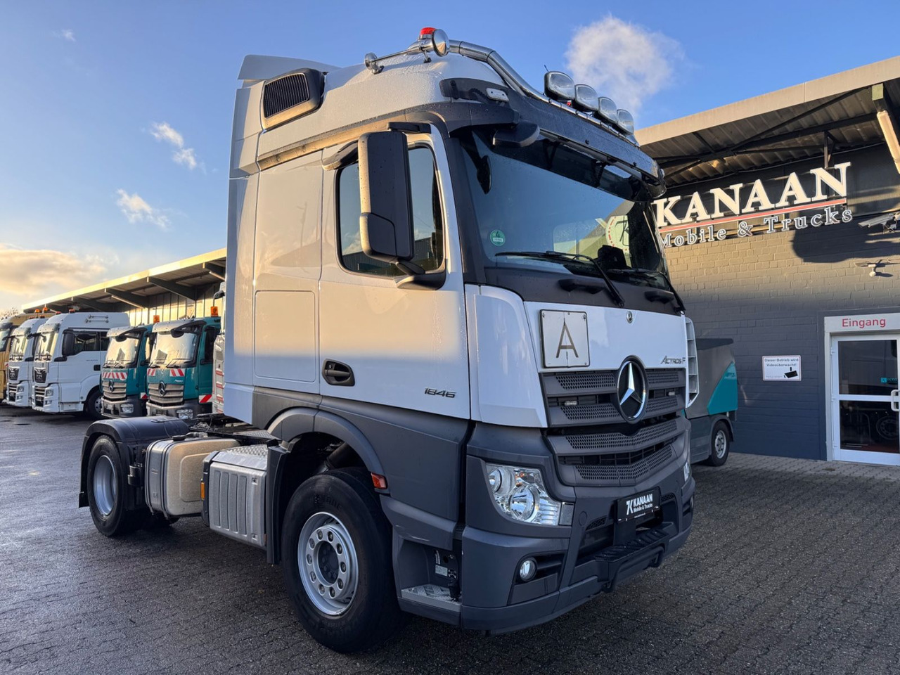 Mercedes-Benz 1846 Actros 5  Hydr. Kipper / Walkingfloor 2-Weg - Nyergesvontató: 1 kép. Mercedes-Benz 1846 Actros 5  Hydr. Kipper / Walkingfloor 2-Weg - Nyergesvontató: 1 kép.