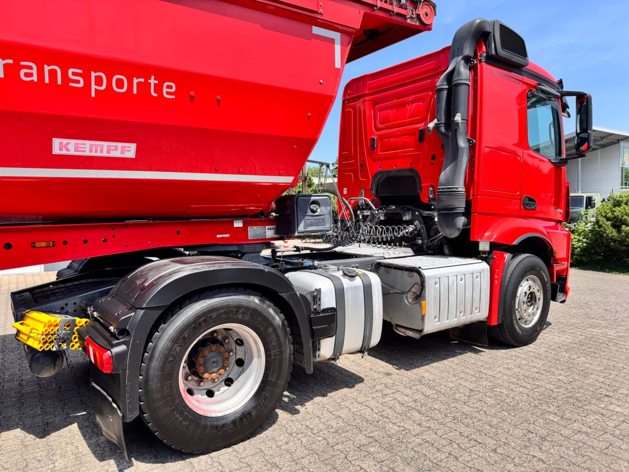 Mercedes-Benz 1846 Actros LS Kipphydraulik Alcoa TÜV NEU - Nyergesvontató: 5 kép. Mercedes-Benz 1846 Actros LS Kipphydraulik Alcoa TÜV NEU - Nyergesvontató: 5 kép.