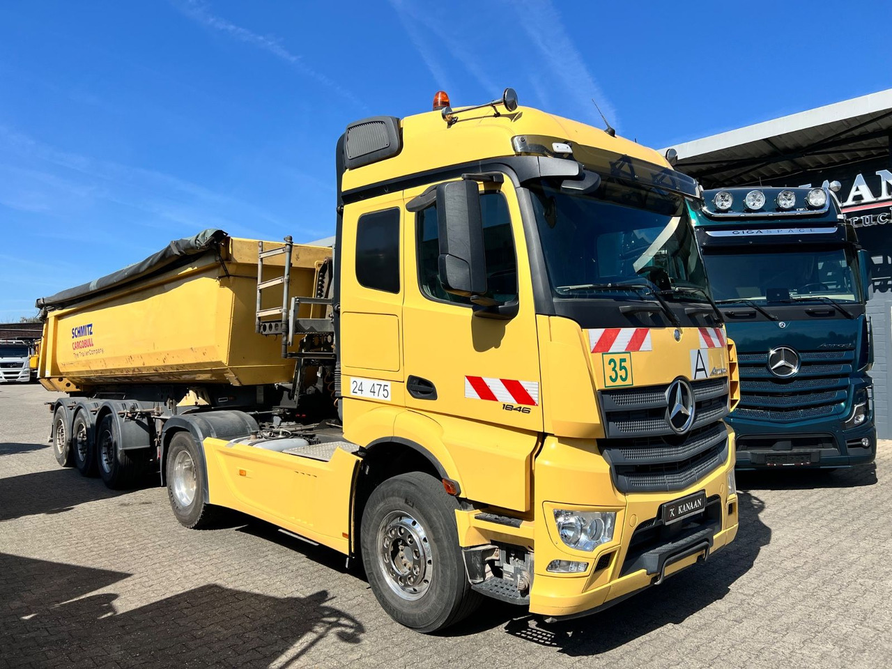 Mercedes-Benz 1846 LS Actros L StreamSpace Hydraulik - Nyergesvontató: 2 kép. Mercedes-Benz 1846 LS Actros L StreamSpace Hydraulik - Nyergesvontató: 2 kép.