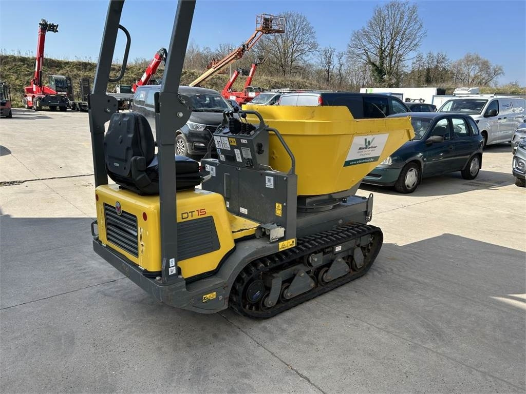Wacker Neuson DT15 (8225) - Lánctalpas dömper: 4 kép. Wacker Neuson DT15 (8225) - Lánctalpas dömper: 4 kép.