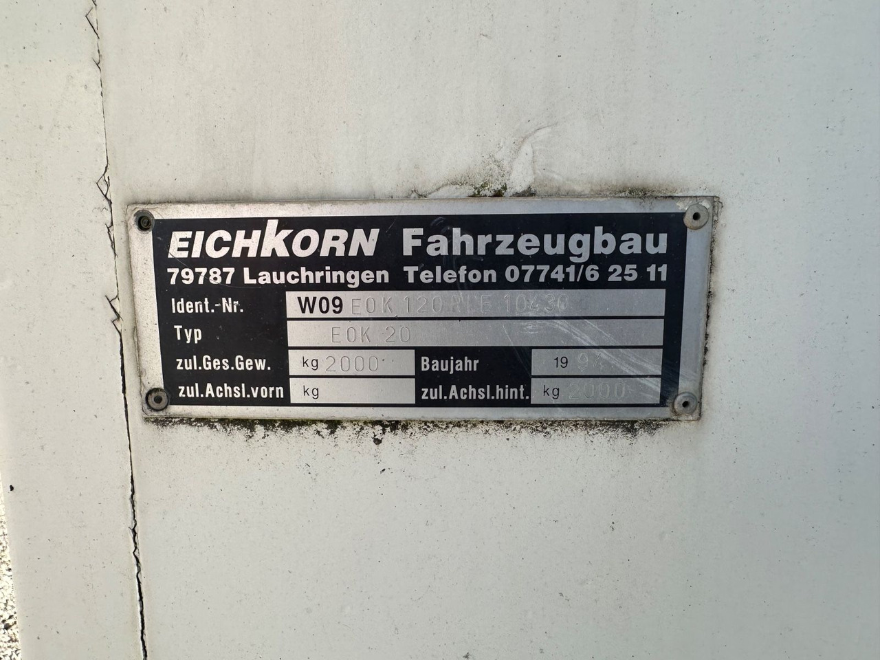 Eichkorn E0K20 Fahrradanhänger - Pótkocsi dobozos: 5 kép. Eichkorn E0K20 Fahrradanhänger - Pótkocsi dobozos: 5 kép.