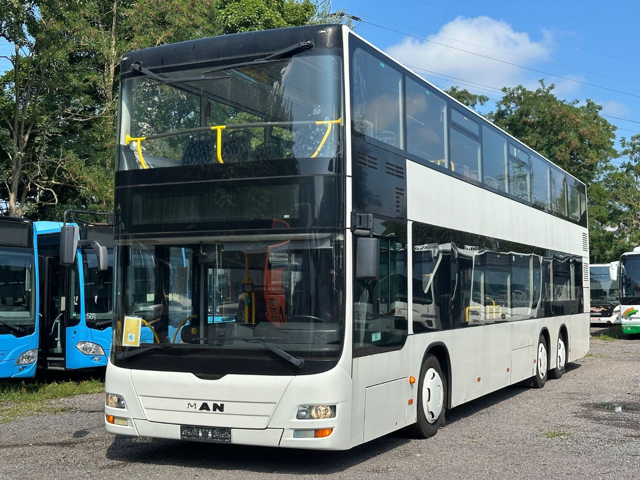 MAN A39 DD ND 323 EEV ( 84 Sitze*Klima*TOP) - Emeletes busz: 1 kép. MAN A39 DD ND 323 EEV ( 84 Sitze*Klima*TOP) - Emeletes busz: 1 kép.