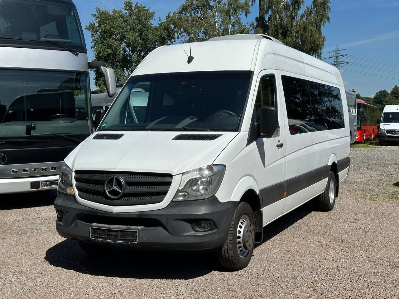 Mercedes-Benz Sprinter 516 CDi 45LL (DE*Klima*23 Sitze) - Minibusz, Kisbusz: 5 kép. Mercedes-Benz Sprinter 516 CDi 45LL (DE*Klima*23 Sitze) - Minibusz, Kisbusz: 5 kép.