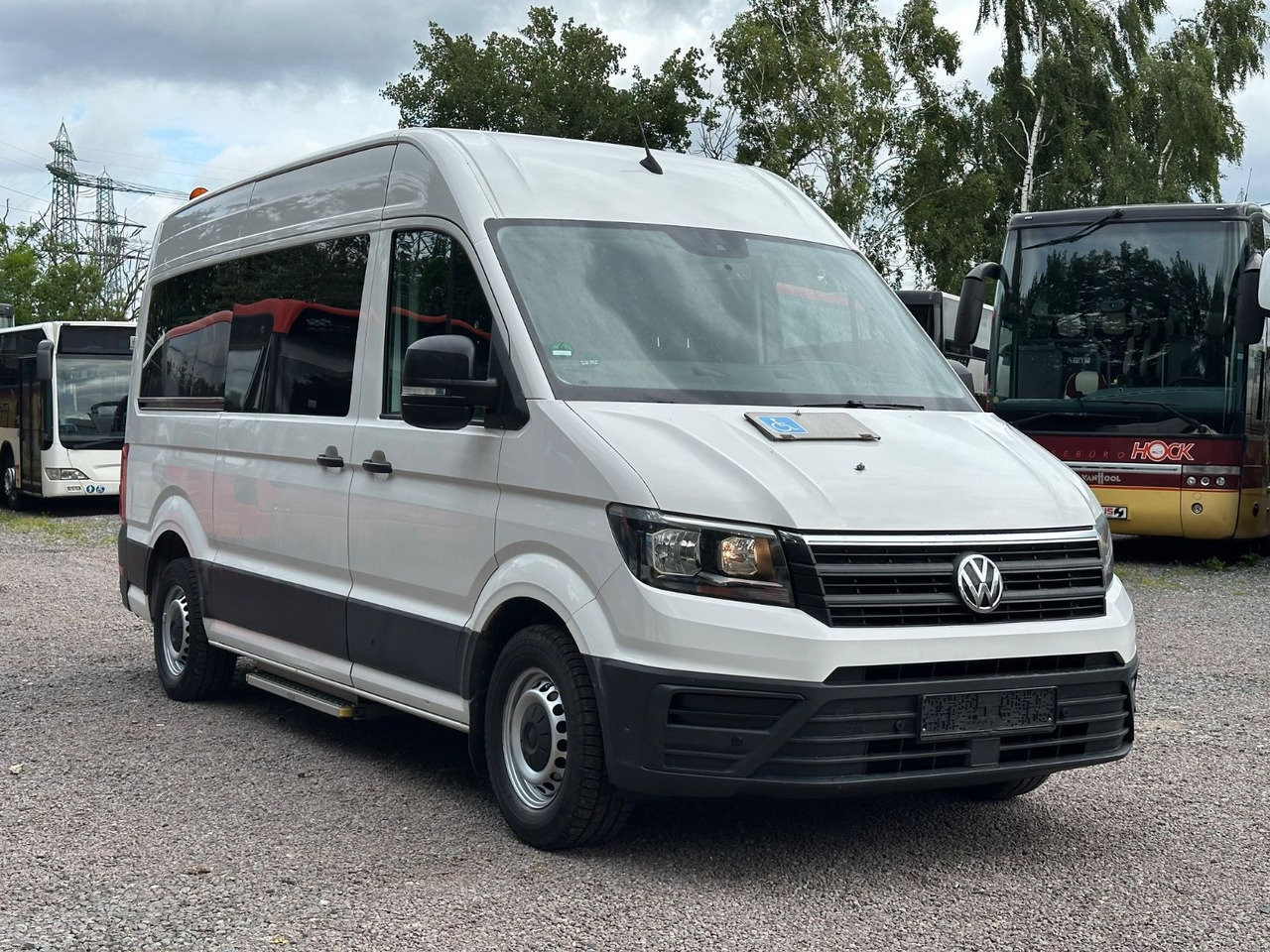 Volkswagen Crafter (PDC*StandHz.*Behinderten gerecht) - Kisbusz: 1 kép. Volkswagen Crafter (PDC*StandHz.*Behinderten gerecht) - Kisbusz: 1 kép.
